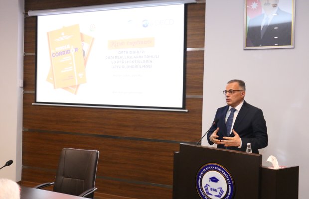 "Zəfər marşrutu: Orta dəhliz və yeni reallıqlar" mövzusunda təqdimat keçirilib