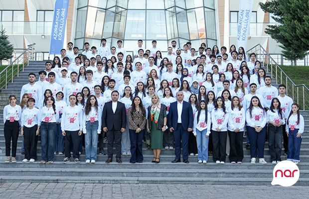 “Nar” Zəfərin 5 illiyini könüllü gənclərə özəl silsilə tədbirlərlə qeyd etdi