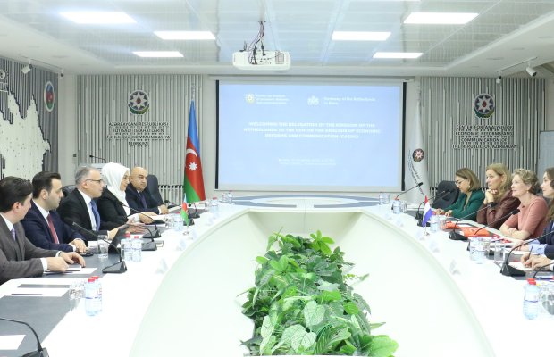 Vüsal Qasımlı Niderland Krallığının nümayəndə heyətini qəbul edib